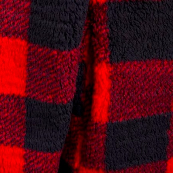 Steve Madden Plaid Sherpa Coat! Size XL! NWT! - Picture 3 of 10